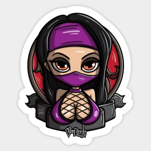 Mileena Pin Up! Sticker